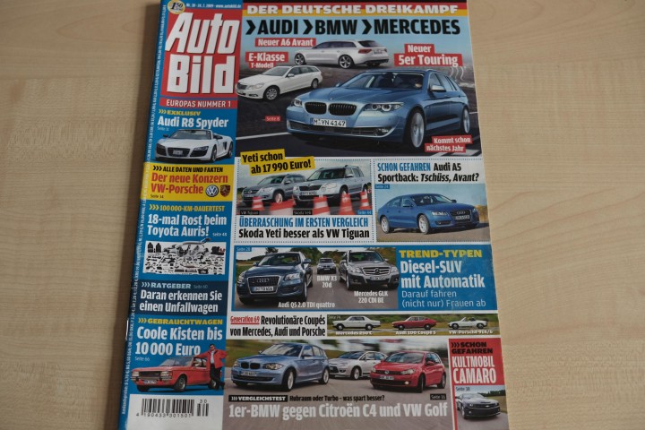 Deckblatt Auto Bild (30/2009)